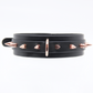 Love In Leather Spiked Faux Leather Collar