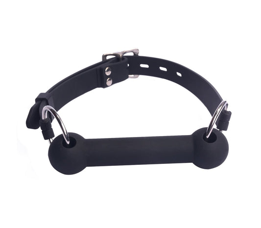 Love In Leather Silicone Bit Gag GAG008