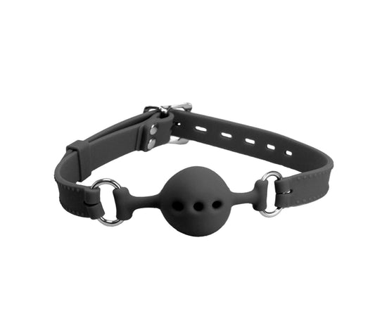 Love In Silicone Bit Gag With Petite Breathable Ball GAG011A