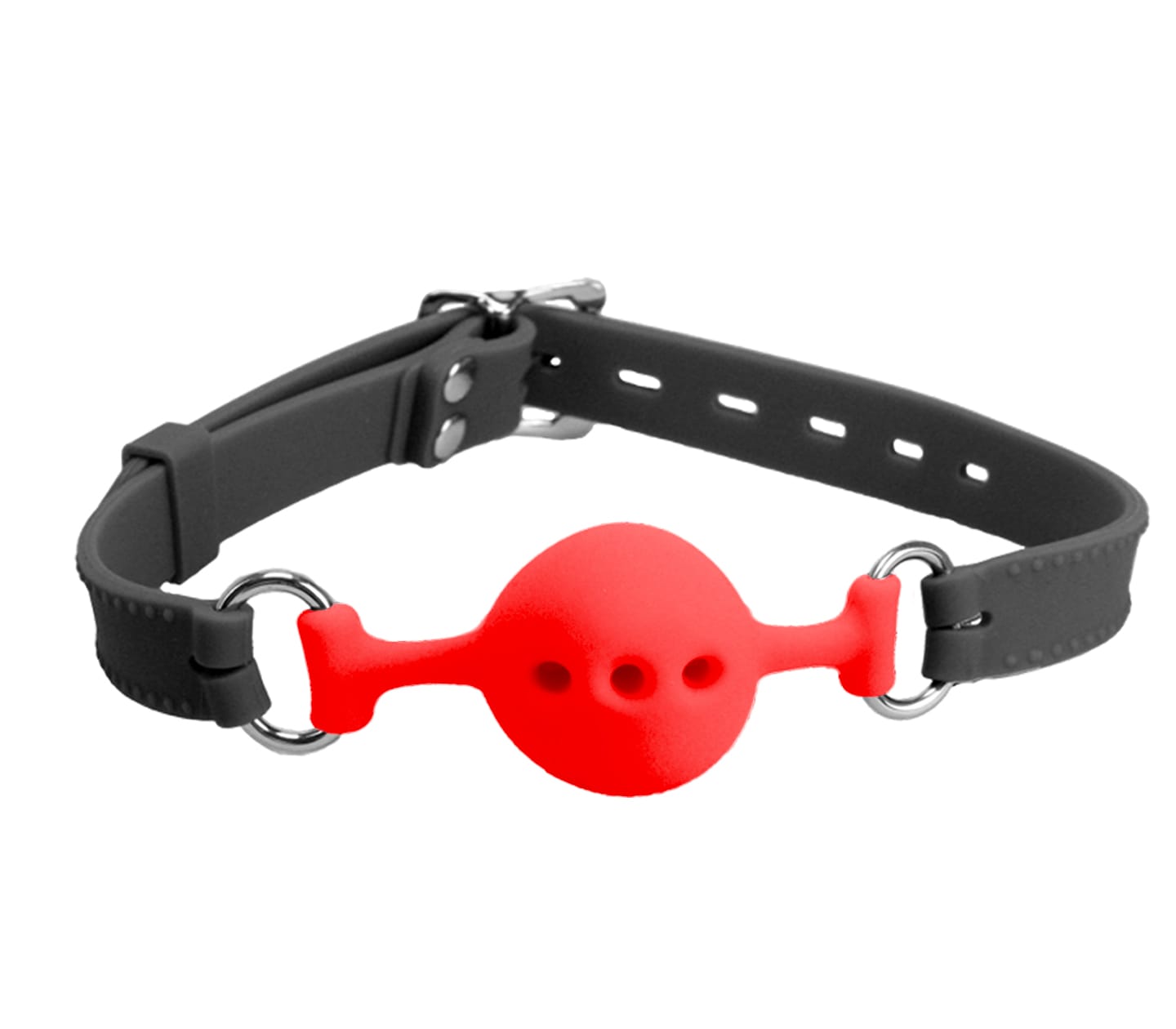 Love In Silicone Bit Gag With Petite Breathable Ball GAG011A