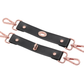 Love In Leather Faux Leather Hog Tie Gold/Rose Gold/Silver Tone Hardware