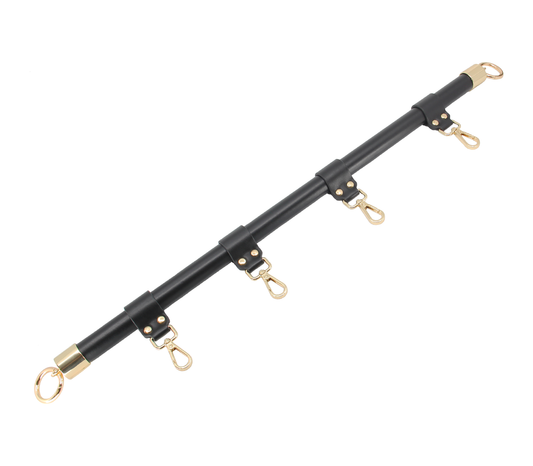 Love In Leather Faux Leather Wrapped Spreader Bar Gold or Rose Gold