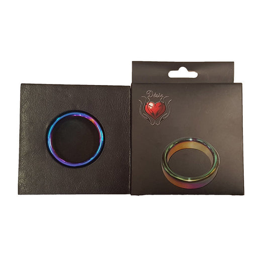 Desir Multi Coloured Cock Ring (40mm diameter)