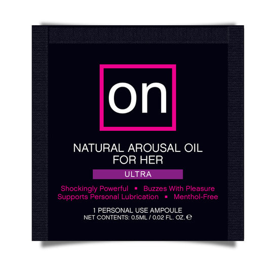 Sensuva On for Her Ultra Arousal Oil Ultra Single Use Ampoule 0.5ml