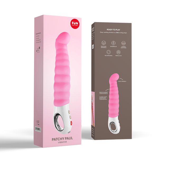 Fun Factory Patchy Paul G5 G-Spot Vibrator Rose/Green