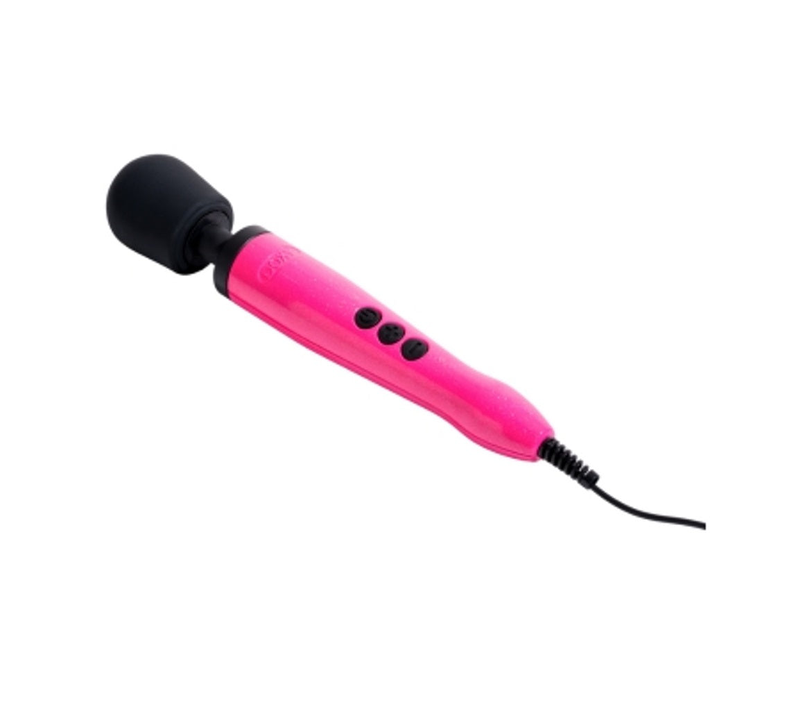 Doxy Number 3 Body Wand Massager Vibrator Hot Pink