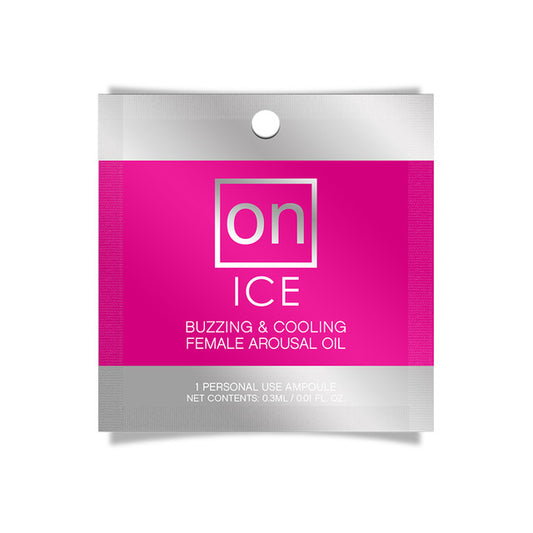 Sensuva On Ice Female Arousal Oil Single Use Ampoule 0.3ml