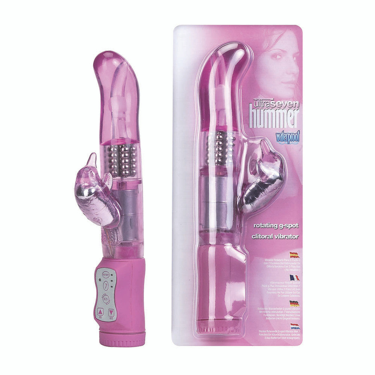 Seven Creations Ultra 7 Hummer Rotating G-Spot Rabbit Vibrator