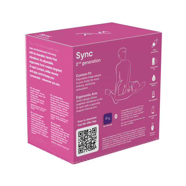 We-Vibe Sync 2 - Couples Vibrator (Remote and App)