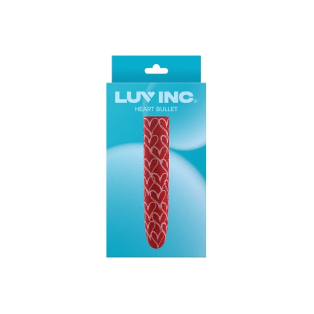 Luv Inc Hb82: Heart Bullet - Red