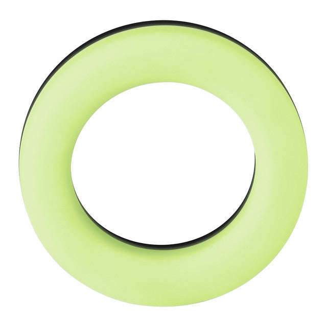 Forto F-19: 100% Liquid Silicone 2 Tone Cock Ring C-Ring