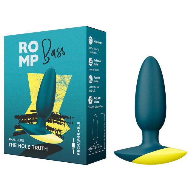 Romp Bass Vibrating Anal Plug