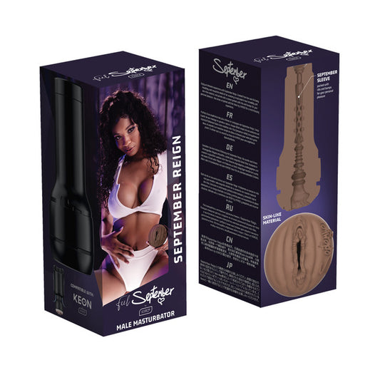 Kiiroo Feel Stroker September Reign Masturbator - Compatible with Keon