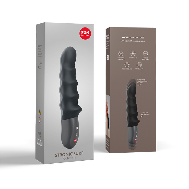 Fun Factory Stronic Surf G-Spot Vibrator Black/Petrol