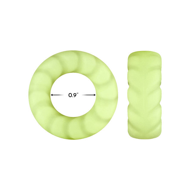 Forto F-25: 23mm 100% Liquid Silicone Cock Ring C-Ring