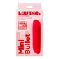 Luv Inc Mb58: Mini Bullet - Red