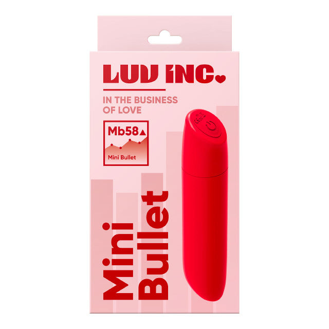 Luv Inc Mb58: Mini Bullet - Red