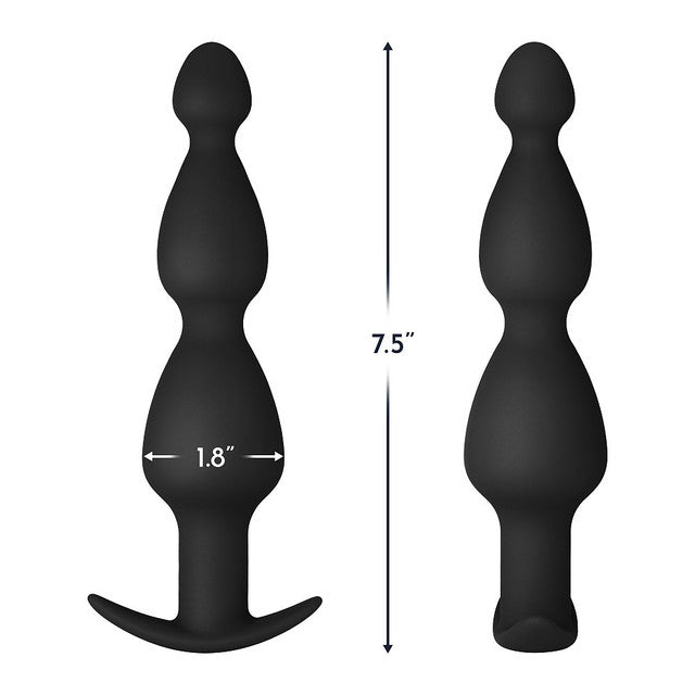 Forto F-52: Cone Beads Anal Plug