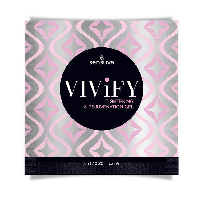 Sensuva Vivify Tightening & Rejuvenation Gel 6ml Single Use Pillow Packet