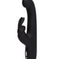 Love Honey Happy Rabbit Slimline G-Spot Rechargeable Rabbit Vibrator Black