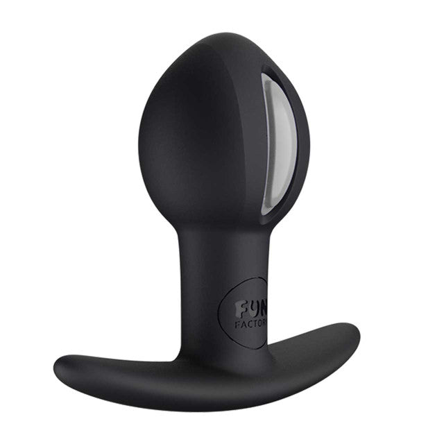 Fun Factory B Ball Uno Weighted Butt Anal Plug Grey/Black