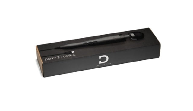 Doxy 3 USB-C Body Wand Massager Vibrator