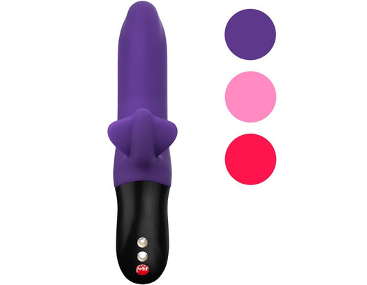 Fun Factory Bi Stronic Fusion Rabbit Vibrator Violet/Rose/Red