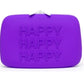 Love Honey Happy Rabbit HAPPY Large Silicone Zip Storage Case