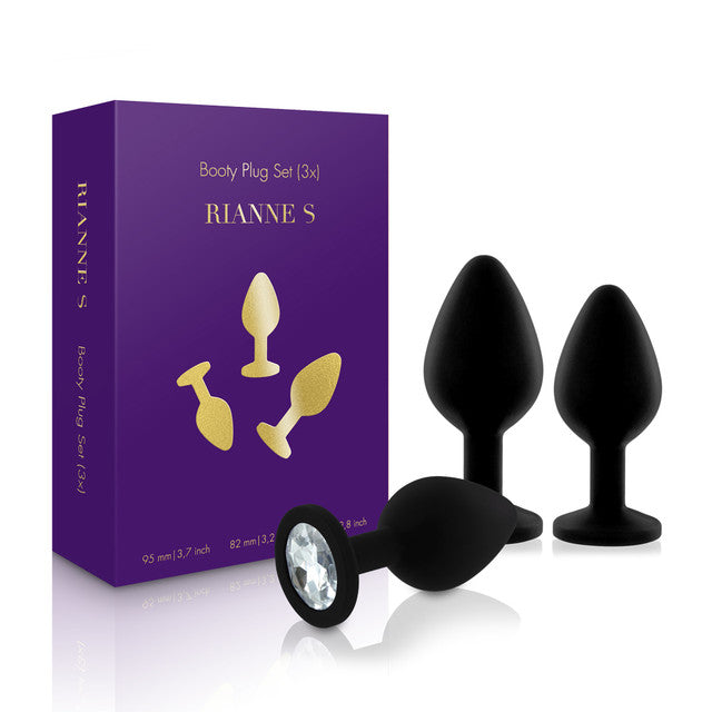 Rianne-S Booty Plug - 3 Sizes Kit