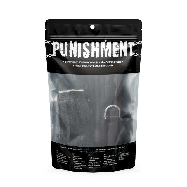 Punishment 5-Piece Bed Restraints