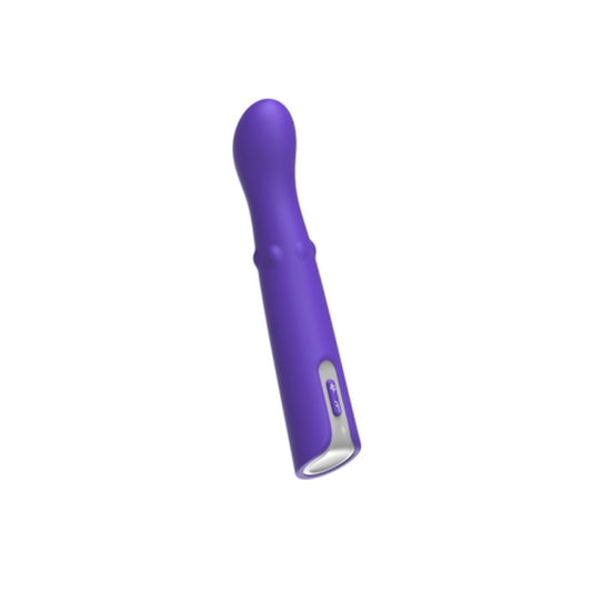 Luv Inc Gb63: G Spot Vibrator With Moving Beads - Purple