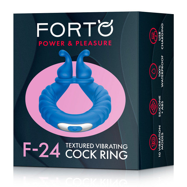 Forto F-33: 100% Liquid Silicone Cock Ring C-Ring