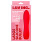 Luv Inc Lb72: Large Silicone Bullet Vibrator