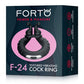 Forto F-33: 100% Liquid Silicone Cock Ring C-Ring