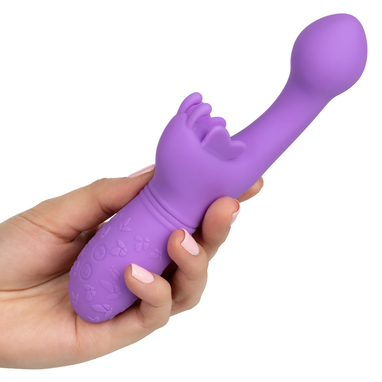 CalExotics Rechargeable Butterfly Kiss Vibrator Purple/Pink/Blue