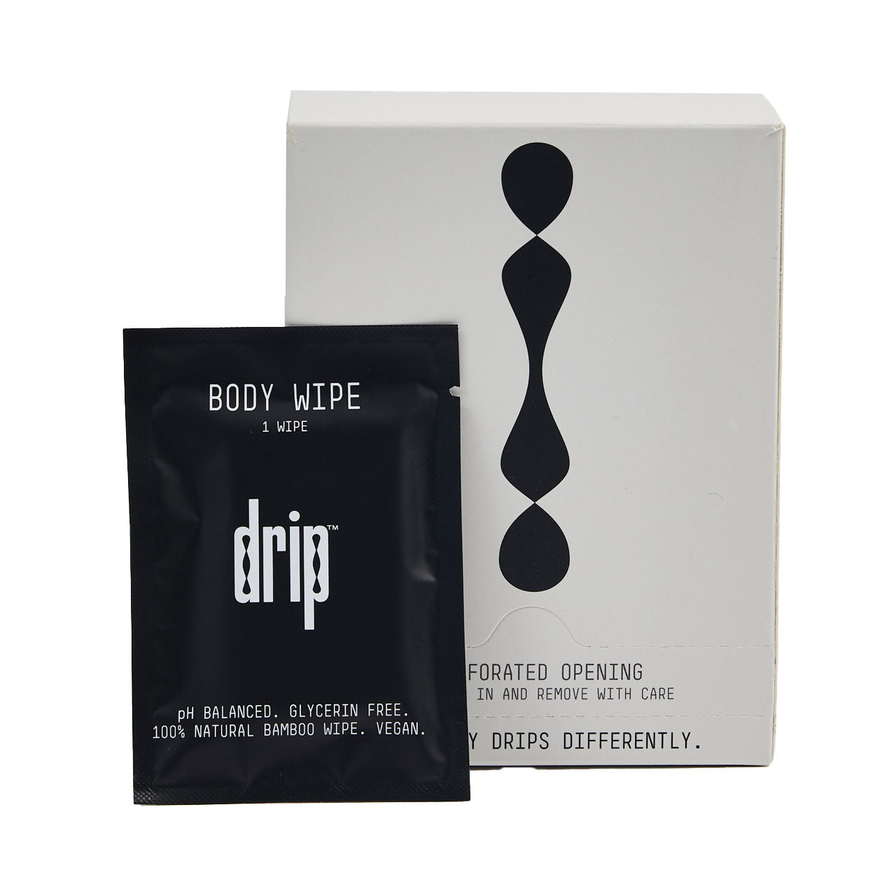 Drip Premium Body Wipes On-The-Go 20 Sachets