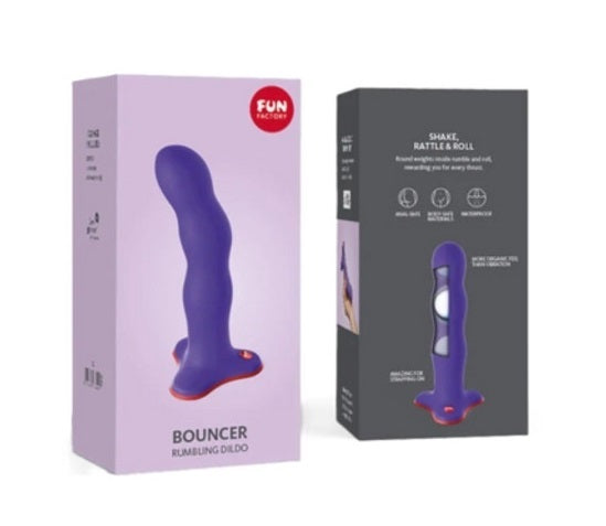 Fun Factory Bouncer G-Spot Prostate Vibrator Purple/Green