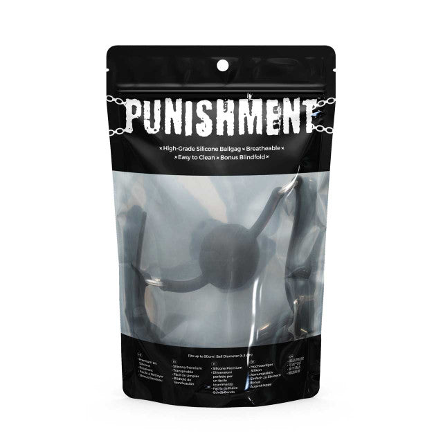 Punishment Silicone Ball Gag