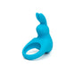 Love Honey Happy Rabbit Rechargeable Cock Ring Blue