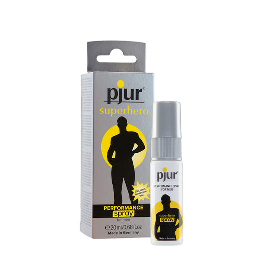 Pjur Superhero Performance Spray with Natural Ginger 20ml