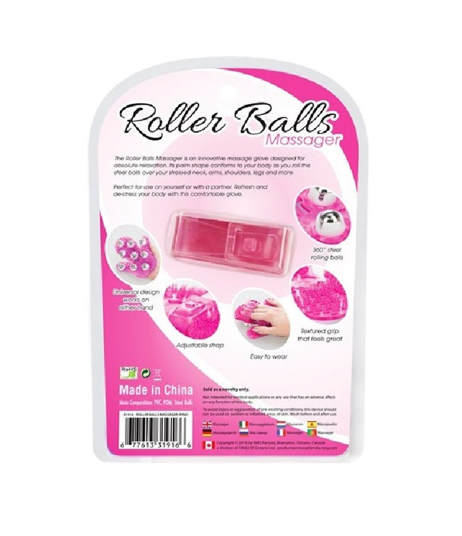 BMS Roller Ball Massage Glove Massager