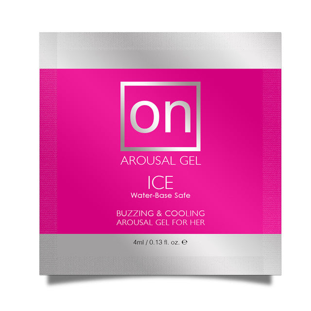 Sensuva On Ice Arousal Gel Single Use Packet 4ml