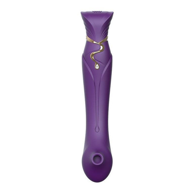 ZALO Queen Set G-Spot PulseWave Vibrator with Suction Sleeve