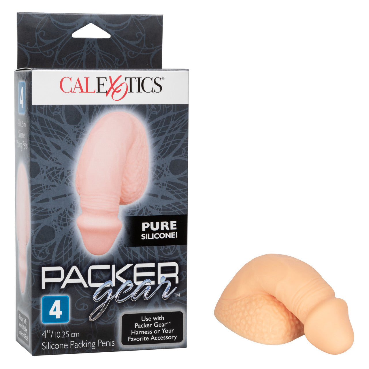 CalExotics Packer Gear™ 4"/10.25 cm Silicone Packing Penis