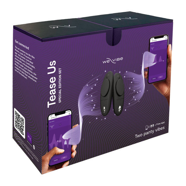 We-Vibe Jive 2 Tease Us Special Edition Set - Couples Vibrator Kits (App)