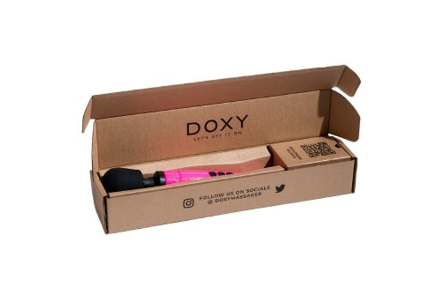 Doxy Number 3 Body Wand Massager Vibrator Hot Pink