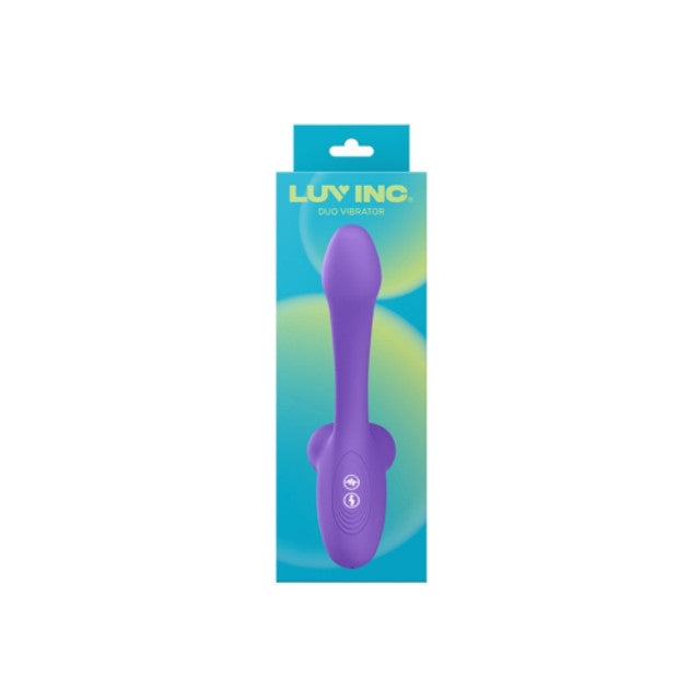 Luv Inc Dv35: Duo Vibrator - Purple