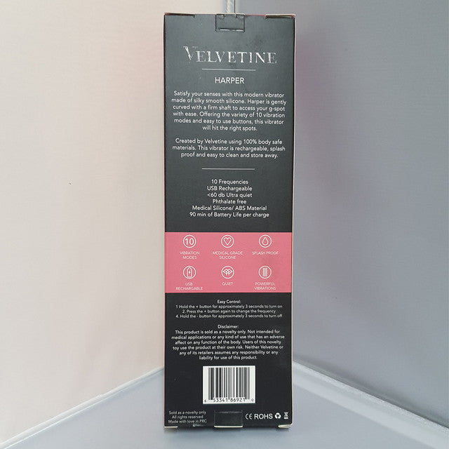 Velvetine Harper G-Spot Vibrator