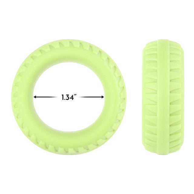 Forto F-12: 35mm 100% Liquid Silicone Cock Ring C-Ring