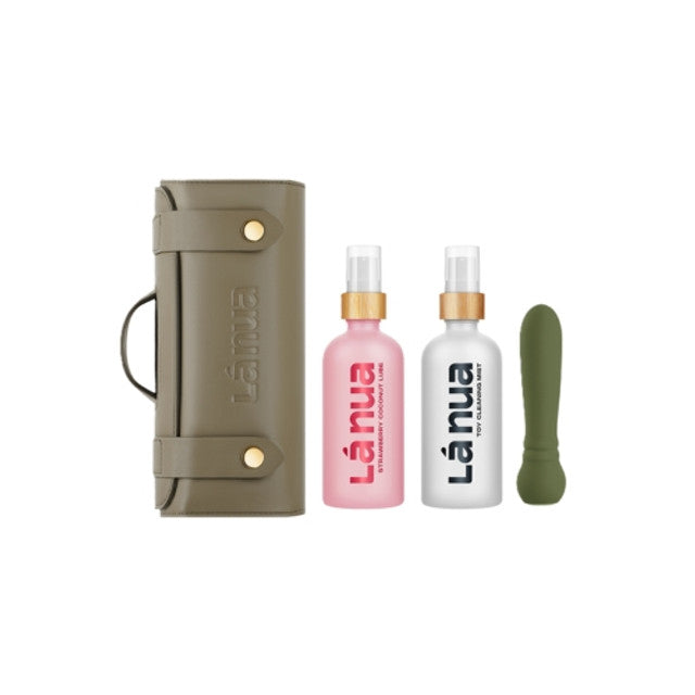 Femme Funn La Nua Gift Bag 2 - Ultra Bullet + 100ml Mist Toy Cleaner + 100ml Strawberry Coconut Lube